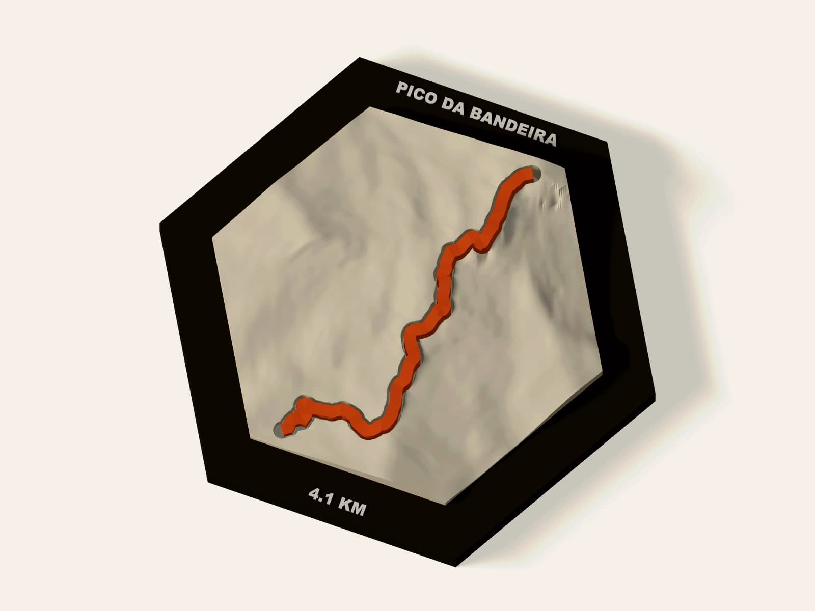 Prévia do relevo 3D de Pico da Bandeira · Casa Queimada